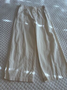 Old Navy linen pants for girls size L(10-12)